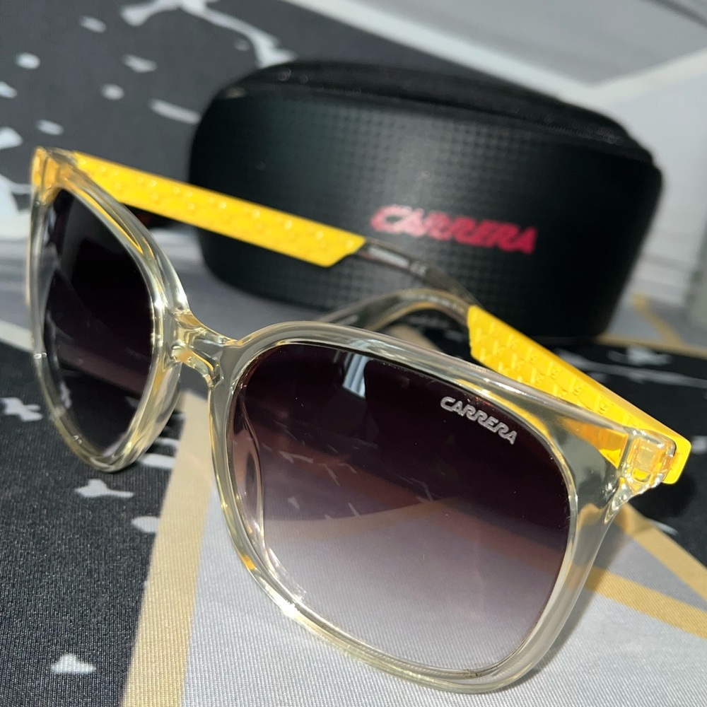 Carrera 5004/S D8M J8 - Translucent Yellow Sunglasses